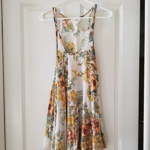 Free People One “Ends in Sequins” Boho Sli…